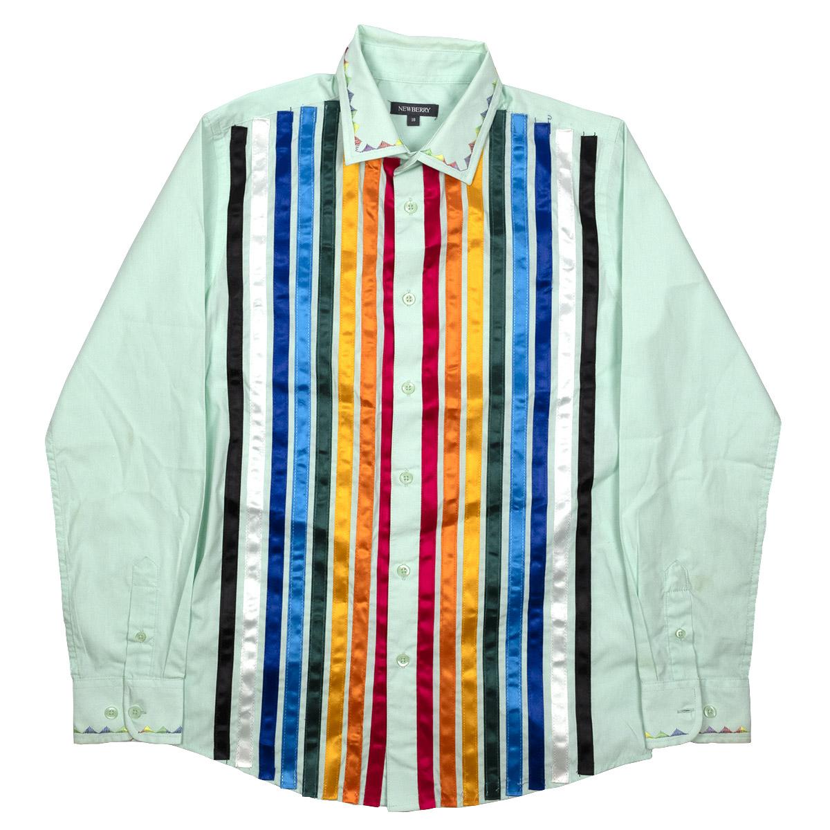 Handmade Men's Ribbon Shirt (Angelin Gadwa) | University of